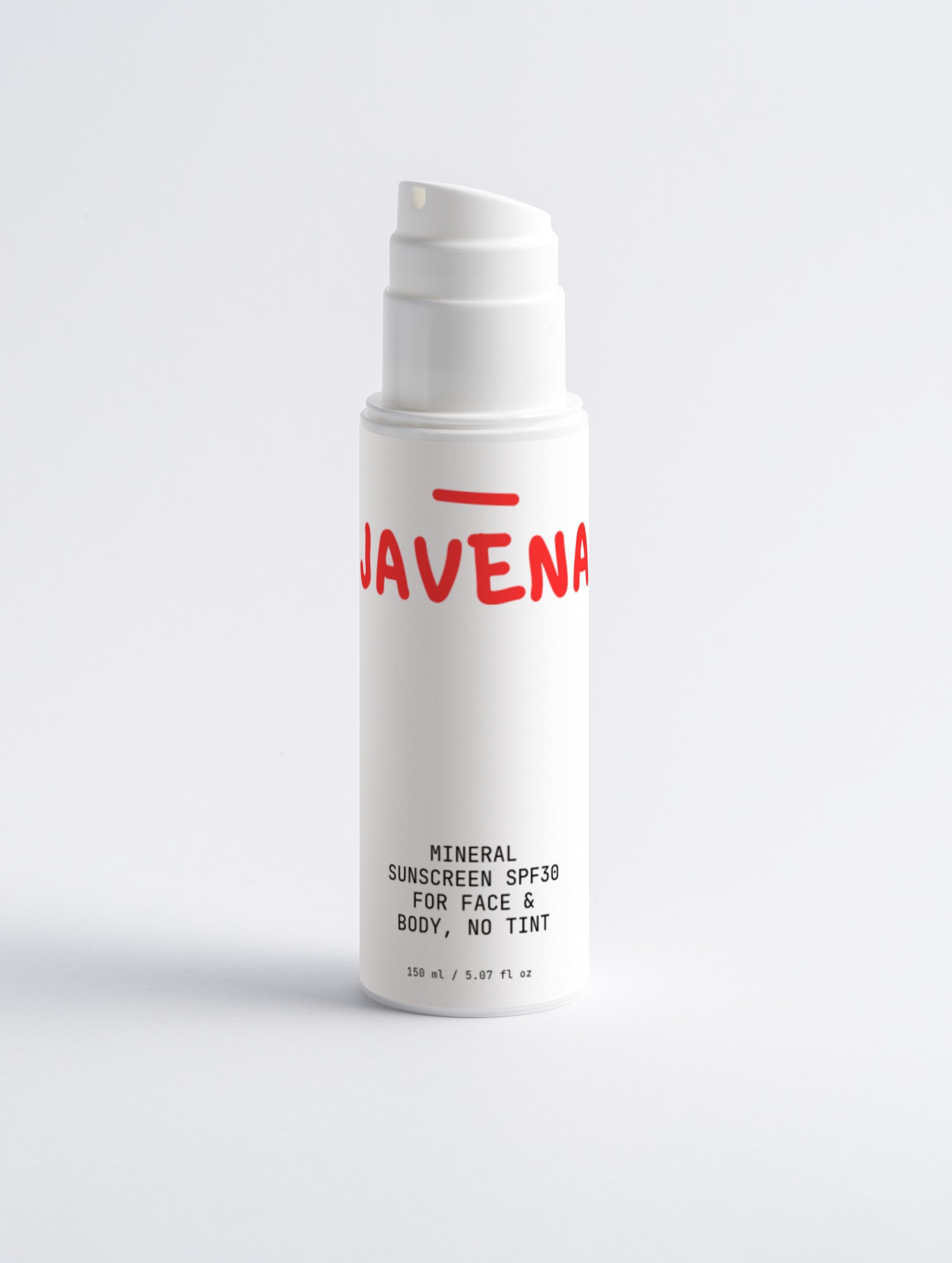 Mineral Sunscreen SPF30 for Face & Body, no tint